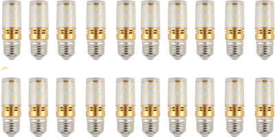 Svah 4 W Basic Standard E27 LED Bulb(White, Yellow, Multicolor, Pack of 20)