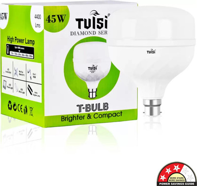 spark world 45 W Basic Standard B22 LED Bulb(White)
