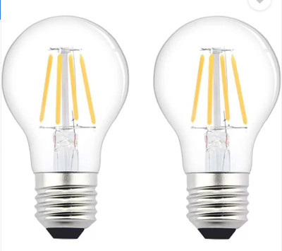 Origin 6 W Basic Round E27 LED Bulb(Yellow, Pack of 2)