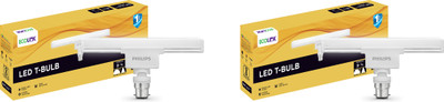 EcoLink 12 W Basic T-Bulb B22 LED Bulb(White, Pack of 2)
