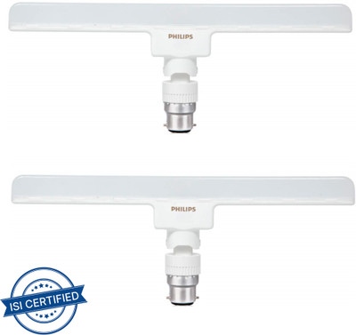PHILIPS 18 W Basic T-Bulb B22 LED Bulb(White, Pack of 2)