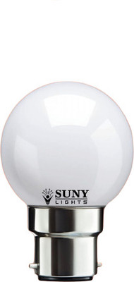 SUNY LIGHTS 0.5 W Basic Round B22 LED Bulb(Multicolor)
