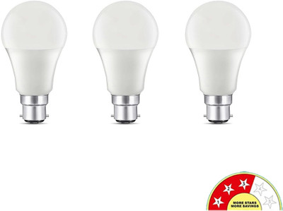 Eve Hanger 15 W Basic Arbitrary B22 LED Bulb(White, Pack of 3)