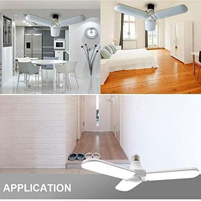 TECHEL 50 W Eye Safety Compliance T-Bulb B31 LED Bulb(White)