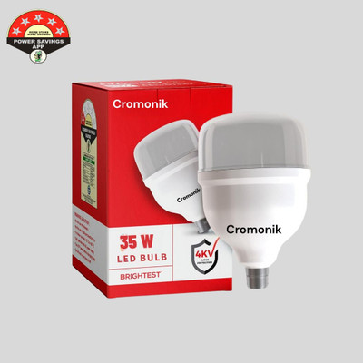 Cromonik 35 W Inverter Round B22 D LED Bulb(White)