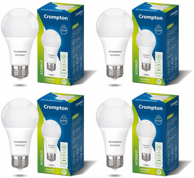 Crompton 12 W Basic Standard E27 LED Bulb(White, Pack of 4)
