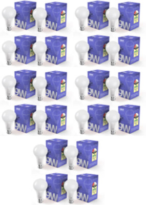 GM 9 W Basic Standard B22 LED Bulb(White, Pack of 20)