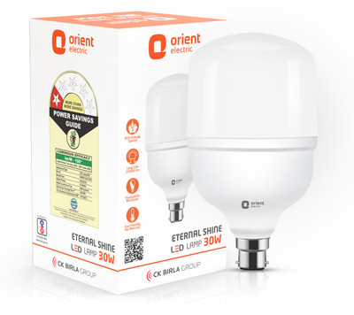 Orient Electric 30 W Basic Round B22 LED Bulb(White)
