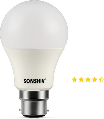 SONSHIV 9 W Basic T-Bulb B2 LED Bulb(White, Pack of 2)