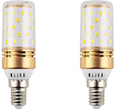 vibunt 12 W Basic Round E14 LED Bulb(Multicolor, White, Yellow, Pack of 2)