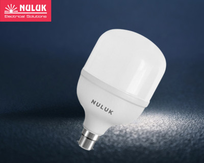 Nuluk 50 W Basic Round B22 D LED Bulb(White)