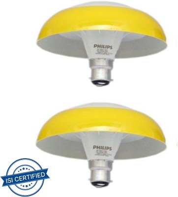 PHILIPS 8 W Decorative B22 LED Bulb(Yellow, Pack of 2)