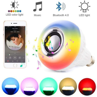 ZYNATY 220 W Music Round B24 LED Bulb(Multicolor)