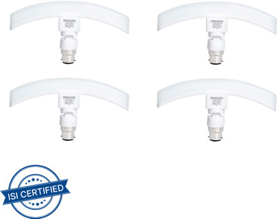 PHILIPS 14 W Basic T-Bulb B22 LED Bulb(White, Pack of 4)