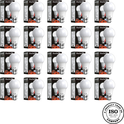 Sturlite 10 W Basic Standard B22 D LED Bulb(White, Pack of 20)