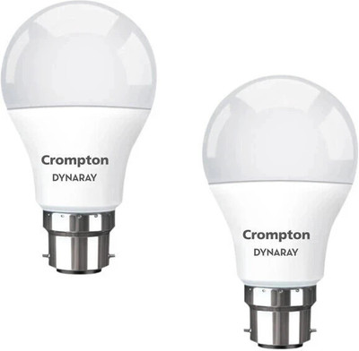 Crompton 9 W Basic Standard B22 LED Bulb(White, Pack of 2)