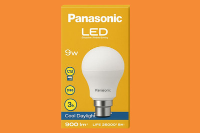 Panasonic 9 W Basic Tube B22 LED Bulb(White)