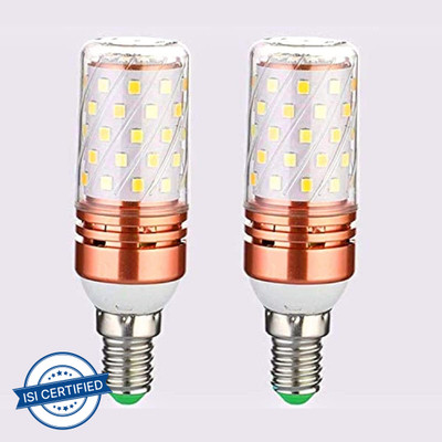 SHBK 4 W Basic Arbitrary E14 LED Bulb(White, Yellow, Multicolor, Pack of 2)