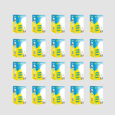 Flipkart SmartBuy 9 w Basic Round B22 LED Bulb(White, Pack of 20)
