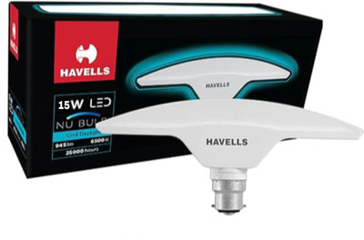 HAVELLS 15 W Basic T-Bulb B22 LED Bulb(White)