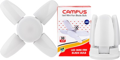 youlite B22 Foldable Light, 28W 4-Leaf Fan Blade LED Pendants Ceiling Lamp(White)