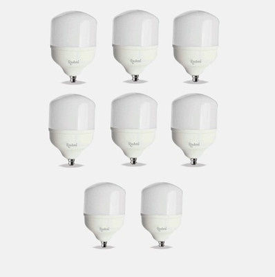 RASHMI 40 W Basic Standard B22 LED Bulb(White, Pack of 8)