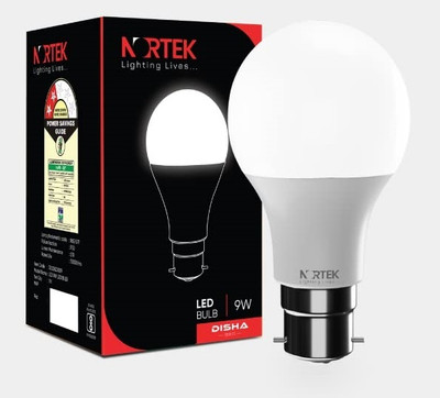 Nortek 9 W Basic Standard B22 LED Bulb(White)