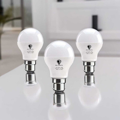 mg lights 5 W Basic Arbitrary B22 LED Bulb(White, Pack of 3)