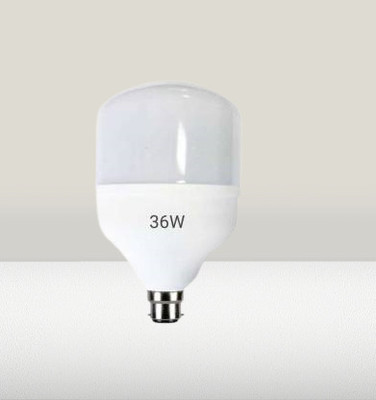 RV SALES 36 W Basic Round B22 LED Bulb(White)
