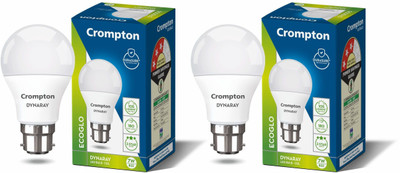 Crompton 7 W Basic Standard B22 LED Bulb(White, Pack of 2)