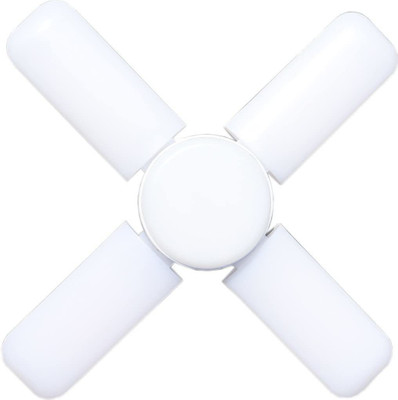 spark world 25 W Basic Decorative B22 LED Bulb(White)