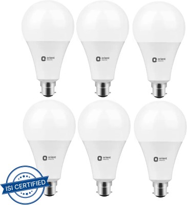 ORIENT 9 W Standard B22 LED Bulb(White, Pack of 6)