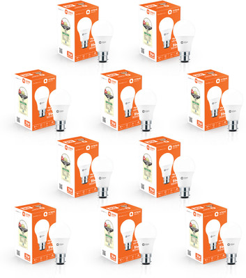 Orient Electric 9 W Basic Standard B22 D LED Bulb(White, Pack of 10)