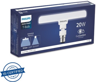 PHILIPS 20 W T-Bulb B22 Basic LED Bulb(White)