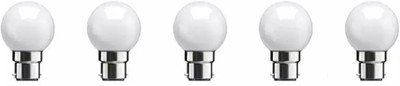 skybright 0.5 W Basic Round B22 LED Bulb(White, Pack of 5)