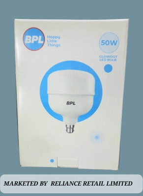 BAHUL 50 W Basic Round B22 LED Bulb(White)