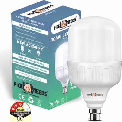 Make Ur Wish 45 W Basic Round B22 D LED Bulb(White)