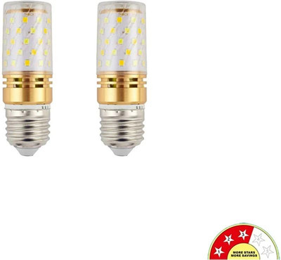 elon musk 12 W Basic U-Tube E27 LED Bulb(Yellow, White, Multicolor, Pack of 2)