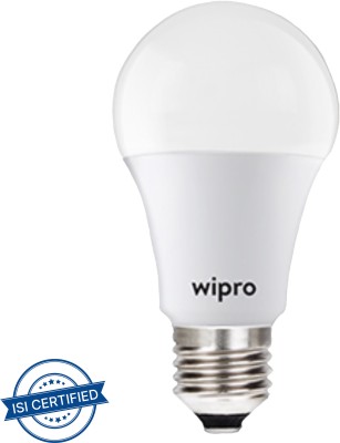 Wipro 7 W Round E27 LED Bulb(Yellow)