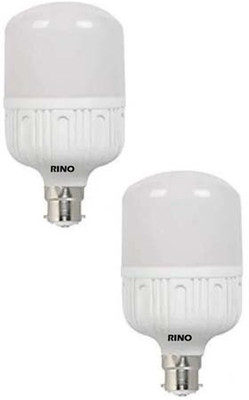rino 30 W Basic Standard B22 LED Bulb(White, Pack of 2)