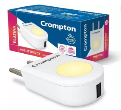Crompton 0.5 W Basic Round 2 Pin LED Bulb(Yellow)