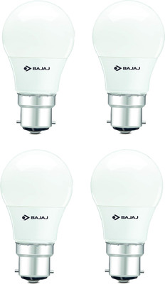 BAJAJ 3 W Basic Standard B22 LED Bulb(White, Pack of 4)