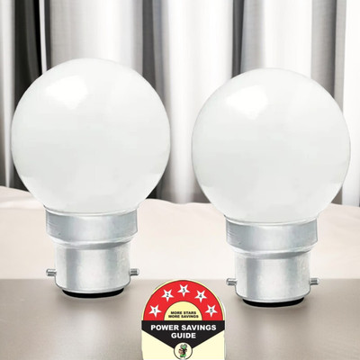 Dunagiri 0 W Basic Standard B22 LED Bulb(White, Pack of 2)