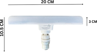 STARLIGHT 10 W Basic T-Bulb B22 D LED Bulb(White, Pack of 2)