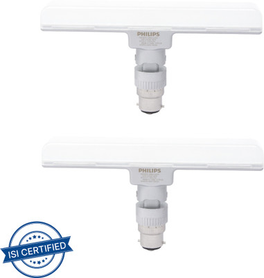 PHILIPS 10 W Basic Standard B22 LED Bulb(White, Pack of 2)