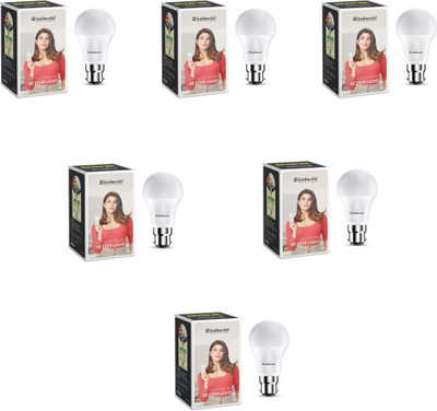 Gold Medal 12 W Basic Standard B22 LED Bulb(White, Pack of 6)