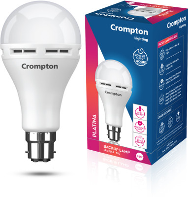 Crompton Platina 3 hours Bulb Emergency Light(White)
