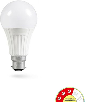 vibunt 9 W Basic Round B22 LED Bulb(White)