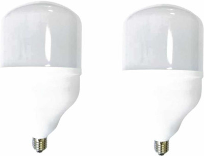 NEW INDIA LIGHTING 60 W Basic Standard E27 LED Bulb(White, Pack of 2)