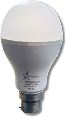 STARLIGHT 12 W Basic Standard B22 LED Bulb(White)